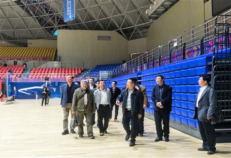 靖西市體育中心項(xiàng)目迎來(lái)中國(guó)鋼結(jié)構(gòu)金獎(jiǎng)專(zhuān)家組核查