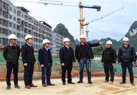 賴海標到桂金分公司項目調研指導工作