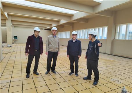 廖立波、何勇到項(xiàng)目開(kāi)展一季度暨復(fù)工復(fù)產(chǎn)綜合大檢查