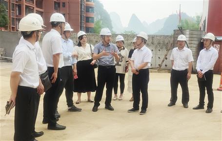 覃振華到河池片區(qū)調研并與項目業(yè)主舉行工作會談